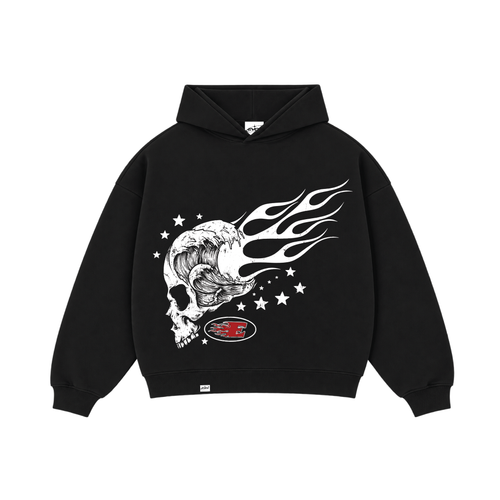 Flaming Skull Evoc Streetwear
Oversized Hoodie